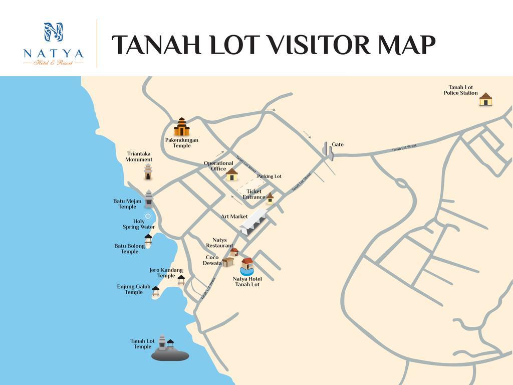 Natya Hotel Tanah Lot Tabanan  Ngoại thất bức ảnh